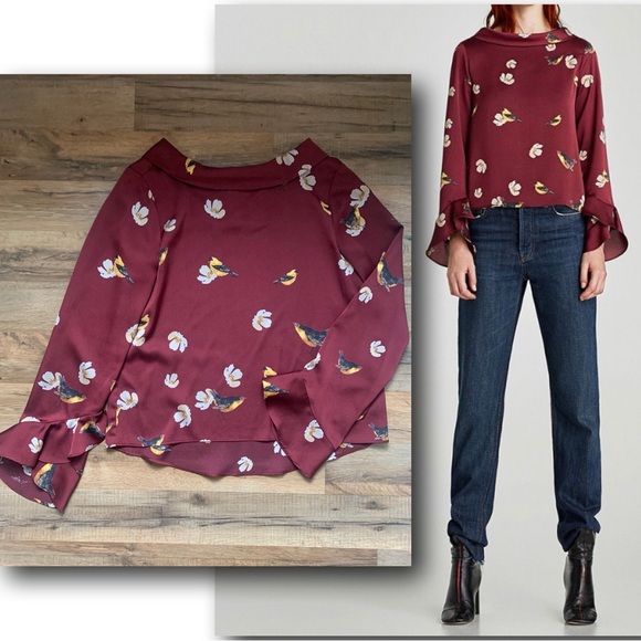 🎆Zara Pretty Top Size-M - Picture 3 of 13